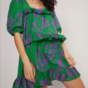 Cynthia Rowley XS
Kuaii Ruffle Swing Dress